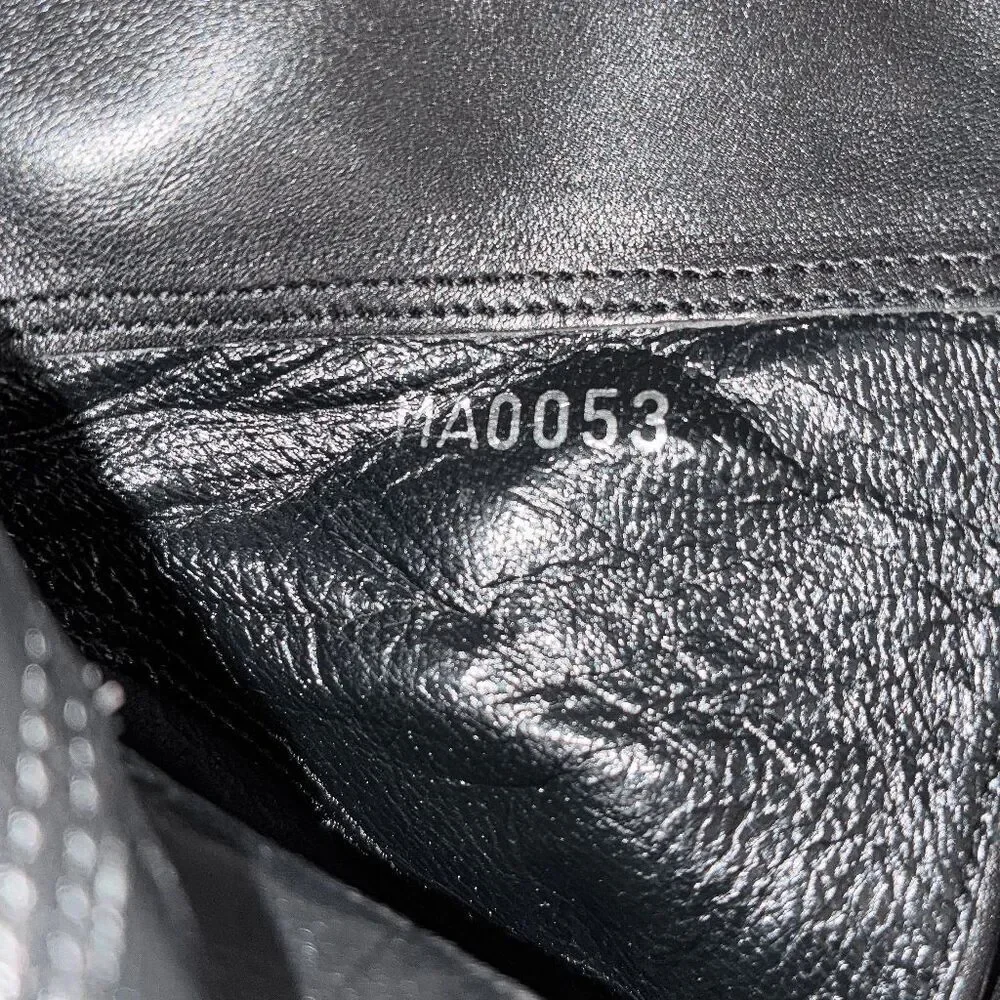 Louis Vuitton Monogram Logo Canvas + Leather Heeled Buckle Booties Black EU 36.5